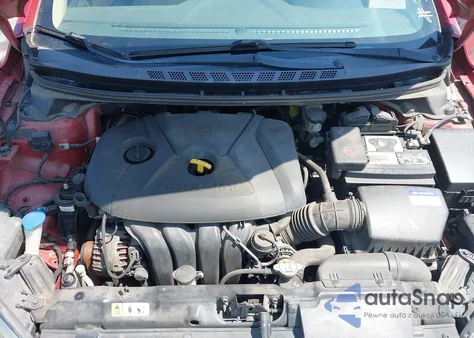 2012 Hyundai Elantra Gls (Ulsan Plant) z USA, uszkodzony, nr VIN KMHDH4AE3CU389026